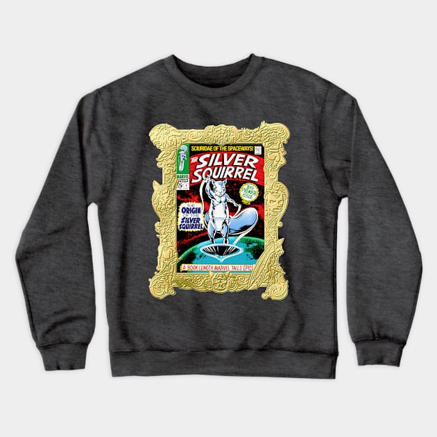 Silver Squirrel Masterworks Crewneck Sweatshirt by ThirteenthFloor